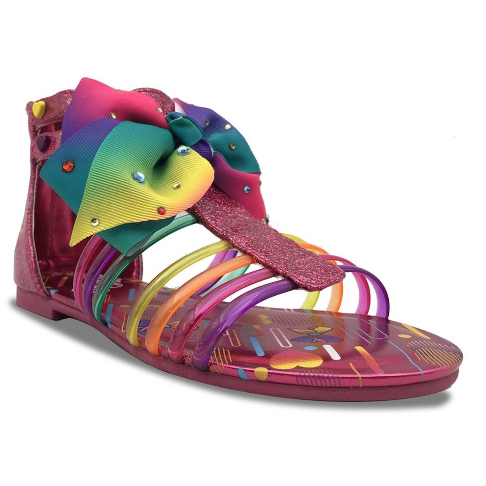 New Nickelodeon Jojo Siwa Flatform Elevated Sandal